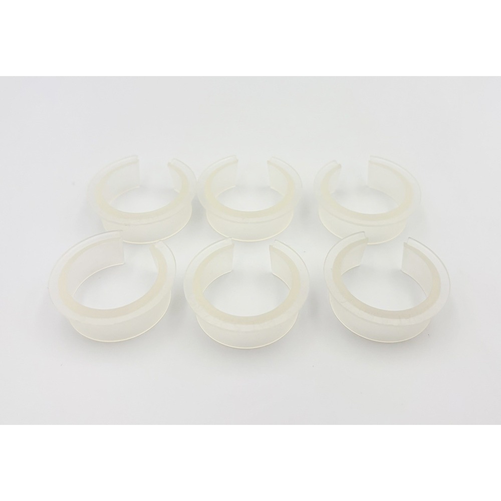 Dept 56 Village Light Hole Protectors Rings 52887 Christmas Accessories Lot Of 6